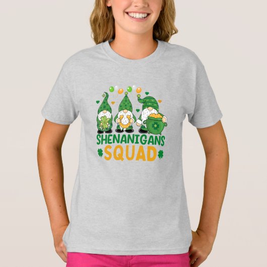T-shirt Shenanigans Squad Funny St Patrick's Day (Devant)