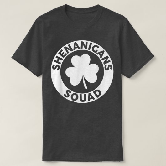 T-shirt Shenanigans Squad Funny St Patrick's Day Correspon (Design devant)