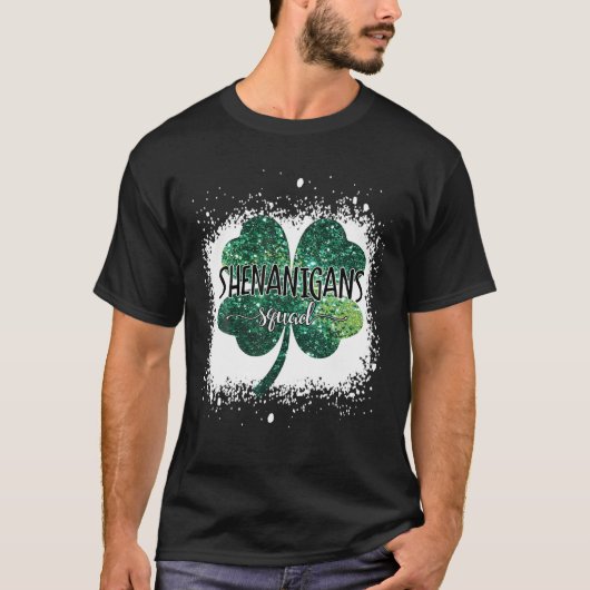 T-shirt Shenanigans Squad Funny St Patricks Day Correspond (Devant)