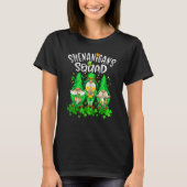 T-shirt Shenanigans Squad Gnomes Shamrock Happy St Patrick (Devant)