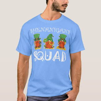 T-shirt Shenanigans Squad Gnomies St Patrick's Day Hommes 