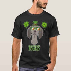 T-shirt Shenanigans Squad I St Patrick Weimaraner