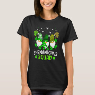 T-shirt Shenanigans Squad Jour de la Saint Patrick Gnomes