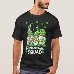 T-shirt Shenanigans Squad Jour de la Saint Patrick Gnomes 