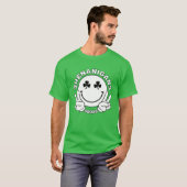 T-shirt Shenanigans Squad Smile Face Shamrock St patrick (Devant entier)