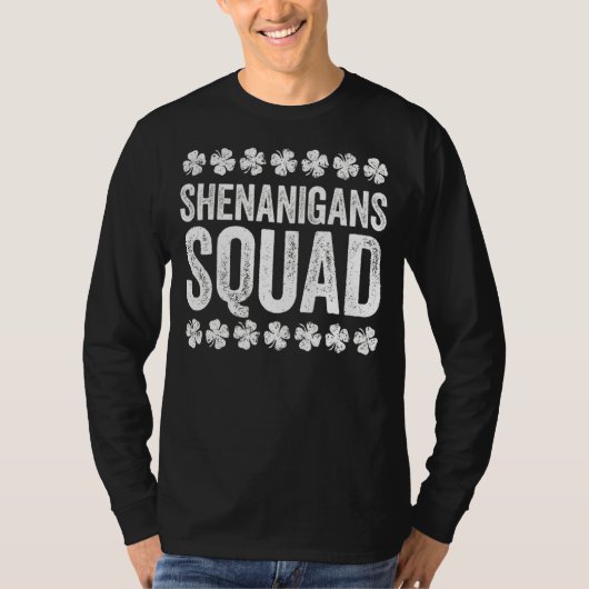 T-shirt Shenanigans Squad St Patrick's Day (Devant)