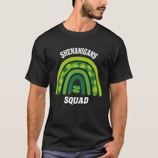 T-shirt Shenanigans Squad St Patrick's Day (Devant)