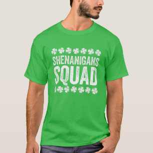 T-shirt Shenanigans Squad St Patrick's Day Cadeau