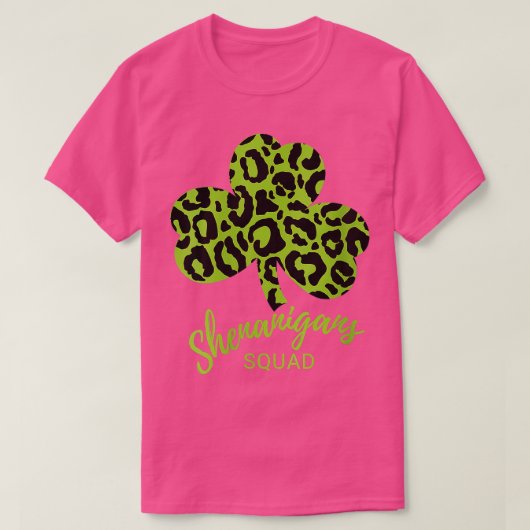T-shirt Shenanigans Squad St Patrick's Day Empreinte de lé (Design devant)
