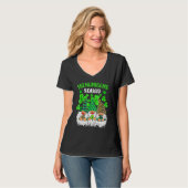 T-shirt Shenanigans Squad St Patricks Day Gnomes Green Pro (Devant entier)