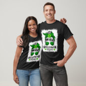 T-shirt Shenanigans Squad St. Patrick's Day Messy Bun (Unisexe)