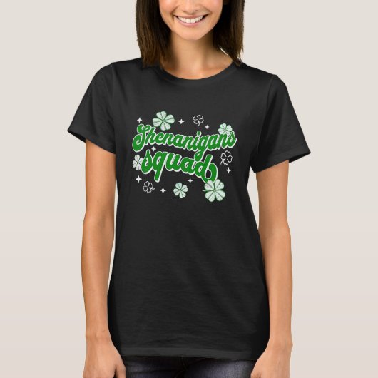 T-shirt Shenanigans Squad T St Patrick's Day (Devant)