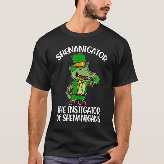T-shirt Shenanigator L'instigateur de Shenanigans Drôle P (Devant)