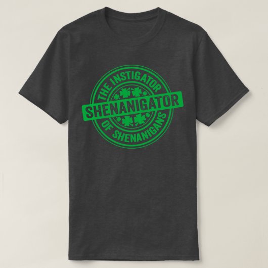 T-shirt Shenanigator Vert (Design devant)