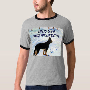 T-SHIRT SHEPERD ALLEMAND