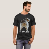 T-shirt Shepherd Love Dog Australian Shepard Kiss M (Devant entier)