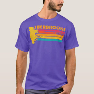 T-shirt Sherbrooke Québec Canada Vintage Souven