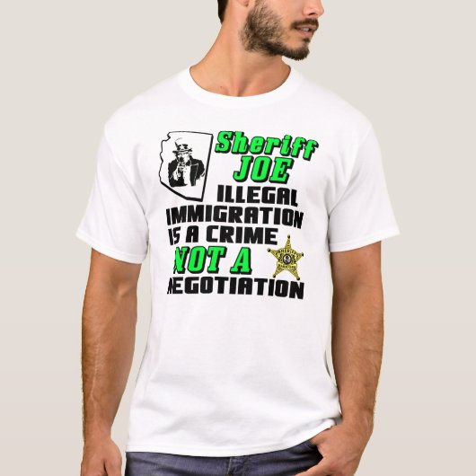 T-SHIRT SHÉRIF JOE (Devant)
