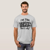 T-shirt Sheriff adjoint (Devant entier)