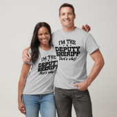T-shirt Sheriff adjoint (Unisexe)