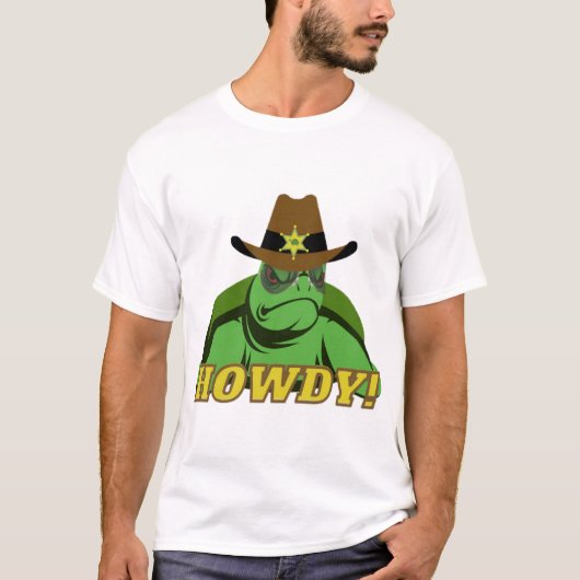 T-shirt Sheriff Turtle (Devant)