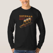 T-shirt Sherman Drad Texas Beer Tx Booze Alcool (Devant)