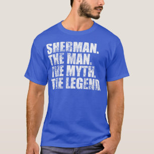 T-shirt Sherman Sherman Nom de famille Sherman Nom de fami