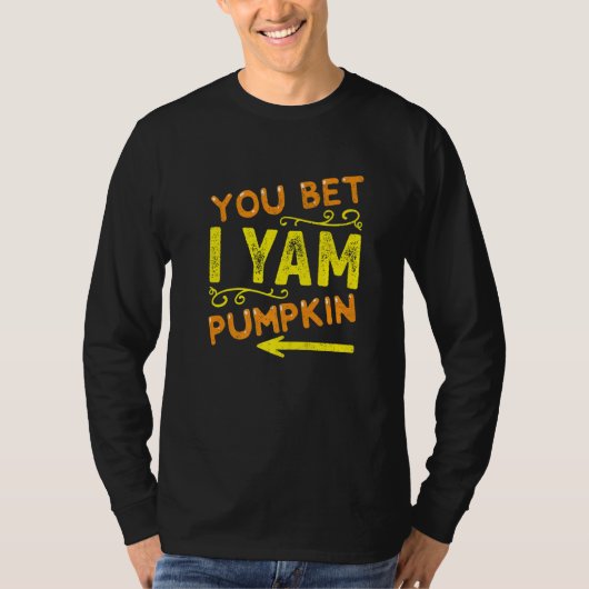T-shirt She's My Sweet Potato  You Bet I Yam Couple's Than (Devant)