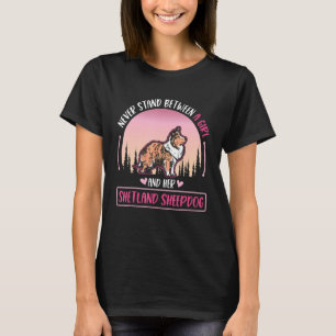 T-shirt Shetland Sheepdog Girl Mini Collie Sheltie