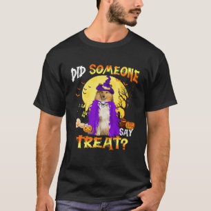 T-shirt Shetland Sheepdog Halloween Quelqu'Un A Dit Traite