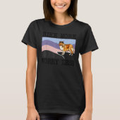 T-shirt Shetland Sheepdog Hike More Worry Less Graphic Hik (Devant)
