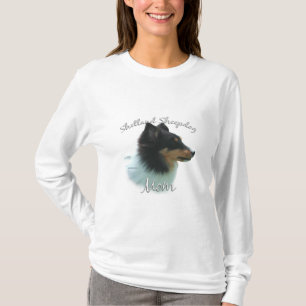 T-shirt Shetland Sheepdog (tri) Maman 2