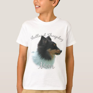 T-shirt Shetland Sheepdog (tri) Maman 2