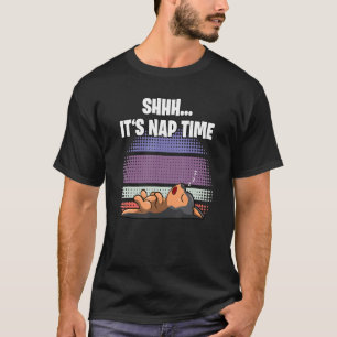 T-shirt Shhh It's Nap Time Sleepy German Shepherd