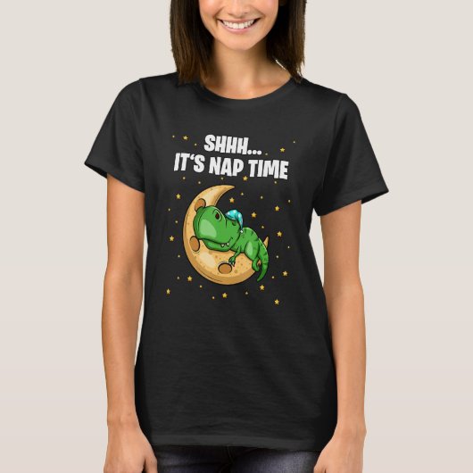 T-shirt Shhh It's Nap Time Sleepy Rex (Devant)