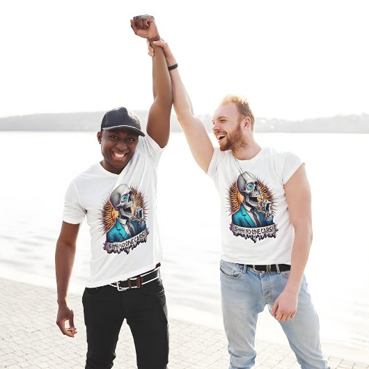 T-shirt SHHH... Personne Ne S'Intéresse Aux Skeletons Dapp