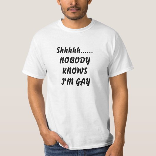 T-shirt Shhhh personne sait que je suis pièce en t (Devant)