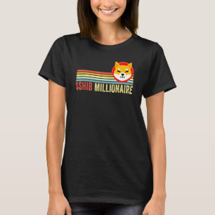 T-shirt Shib Millionaire Shiba Inu Coin Shib Cryptocurry