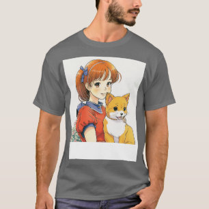 T-shirt Shiba Girl Meilleurs amis pour toujours