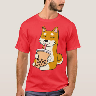 T-shirt Shiba Inu Bubble Tea