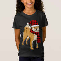 Shiba Inu Buffalo Plaid Japon Amoureux des chiens 
