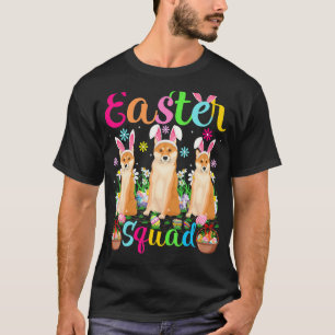 T-shirt Shiba Inu Chien Bunny Ear Easter Squad Shiba Inu H