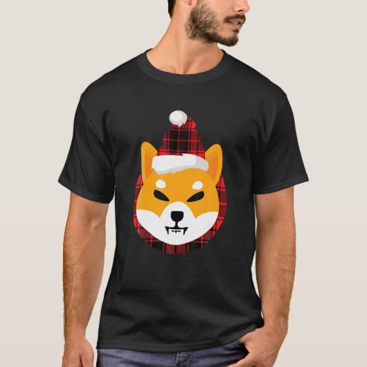 T-shirt Shiba Inu Coin Crypto Decal Père Noël Fairy Xmas (Devant)