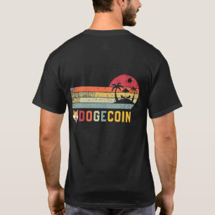 T-shirt Shiba Inu Doge Mon Régime De Retraite Dogecoin Cry