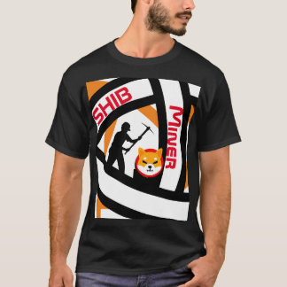 T-shirt SHIBA INU MINER CRYPTO MONNAIE