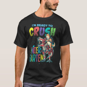 T-shirt Shiba Inu Prêt À Écraser Kinder Garten Retour À Sc