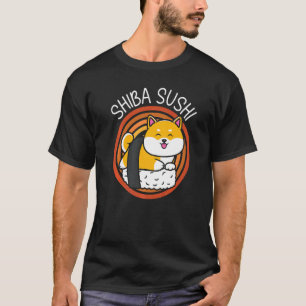 T-shirt Shiba Sushi Food Foody Japonais Sushi