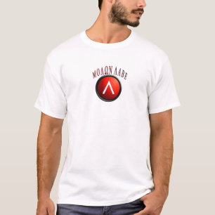 T-shirt Shield/AR-15 spartiate Molon Labe