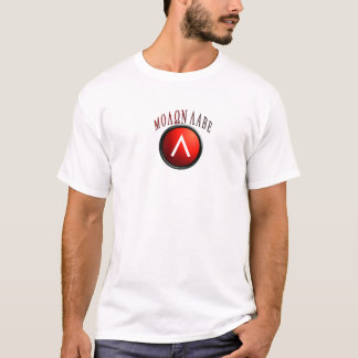 T-shirt Shield/AR-15 spartiate Molon Labe