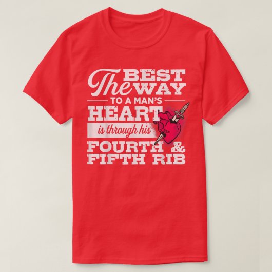 T-shirt Shieldmaiden, Viking, Best Way To A Mens Heart  (Design devant)